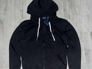 Polo Ralph Lauren zip up hoodie black