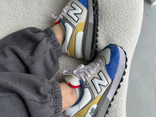 New Balance 574 Legacy Grey Blue Yellow Unisex 36-45 foto 10