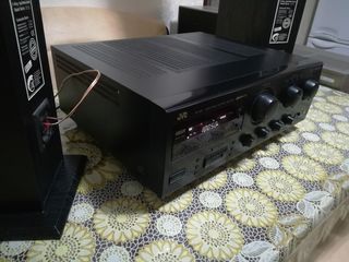 Мощный усилитель JVC RX-616RBK + немецкая акустика foto 4