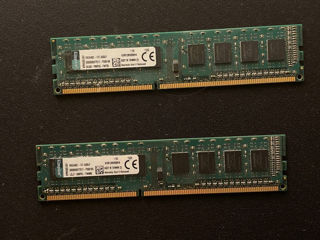 Kingston 2x4gb (8gb) ddr3 1333 mhz foto 2