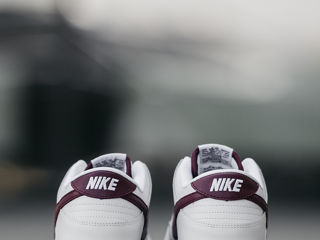 Nike SB Dunk White/Bordo foto 5