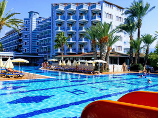 Отель Caretta Beach Hotel 4 * (Аланья (Alanya), Турция).Хорошее соотношение цена=качество! foto 3