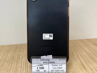 Samsung Galaxy A14 4/64GB 1590 lei