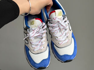 New Balance 574 Legacy Grey Blue Yellow Unisex 36-45 foto 3