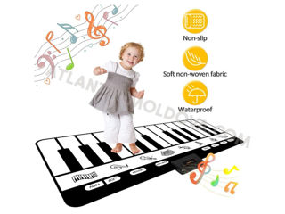 Музыкальный, танцевальный коврик-пианино Toddler Instrument foto 6
