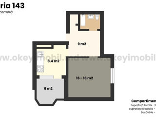 1-комн. кв., 40 м², 9/9 эт.