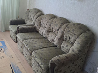 Продаются диван и кресло-диван б/у foto 3