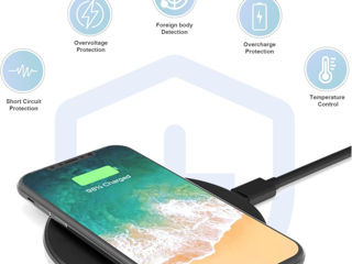 Eono Wireless Charger C1 Qi-Certified 15W Max Super charge Fast Wireless Charging foto 7