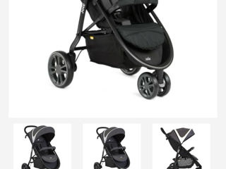 Cărucior copii Sport Joie Litetrax 3  Midnight Negru foto 7