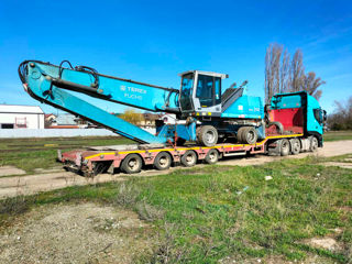 Trailer pentru utilaje speciale. Transport Agabaritic.Lowbed Trailer foto 17