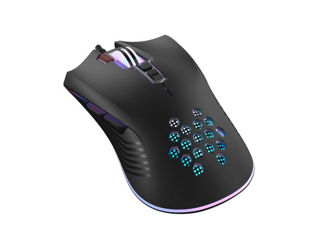 Mouse cu fir pentru joc XO-M3 Wolf Warriors RGB foto 1