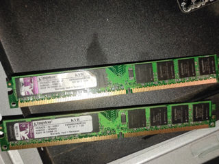 Kingston ddr2 2GBx2 800МГц без радиатора