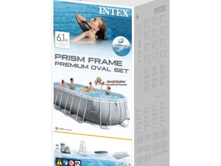 Каркасный бассейн Intex 26798 Prism Frame 610x305x122 см foto 7