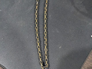 Black & Gold Tribal Cross Pendant foto 2