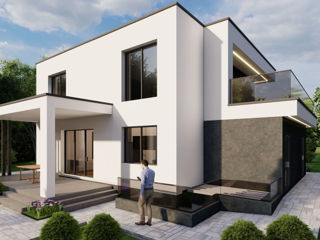 Proiect Hi-tech, stil modern, S+P+E, Arhitect / Proiectant / Proiecte / Renovare foto 3