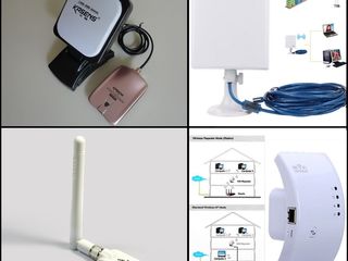 Wi-Fi USB-адаптеры мощные, Wifi Repeater wireless adaptor foto 1