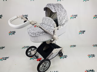Новая детская коляска hot mom 2в1 новинка 2020 листья 360 градусов аналог mima xari foto 9