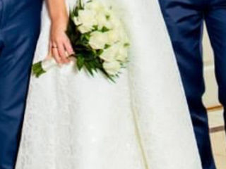 Свадебное платье цвета айвори foto 2