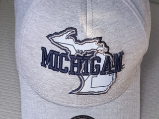 Men's New Era Navy Michigan Wolverines Reflect 39thirty Flex Hat foto 7