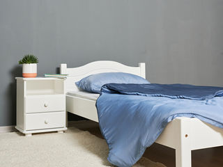 Lemn natural, pat singular 90x200, calitate si rezistenta intr-un singur pat!