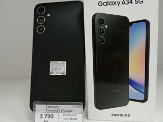 Samsung Galaxy A 34 8/256gb 3790 lei