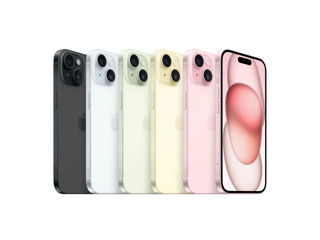 Apple iPhone 15 128Gb -  680 €. (Black) (Pink). Гарантия 1 год! Garantie 1 an. Запечатанный. foto 6