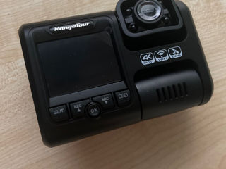 Видеорегистратор на 2 камеры Range Tour D30H + GPS,WiFi, 4K,  запись салона foto 4