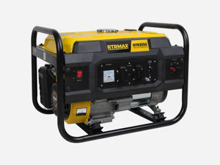 Generator electric pe benzină 2,8KW/220V RTRMAX RTR3550 (Turcia) foto 1