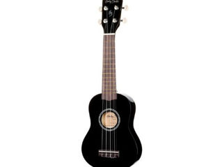 Ukulele soprano Harley Benton UK-12 Black-Cu livrare in toata Moldova!!!