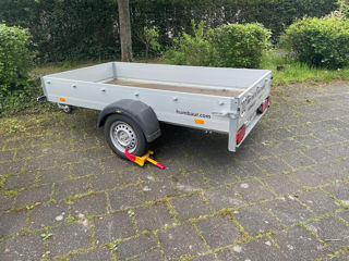 Pritzep remorca autoturism 750 kg aluminium humbaur germania foto 4