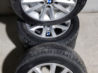 Discuri cu tot cu cauciucuri 205/55 R16 originale BMW e46