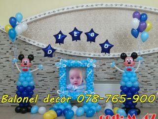 Decor econom din baloane foto 2