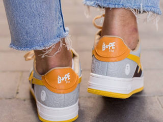 Bathing Ape BAPE Sta Low Grey/Orange foto 10