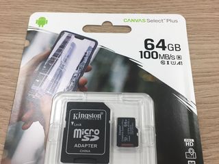 MicroSD 64GB Kingston Canvas Select Plus! foto 1