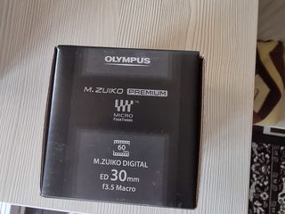 Obiectiv Olympus M.Zuiko Digital ED 30mm F3.5 Macro