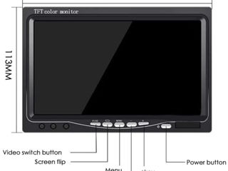 Monitorul Universal de 7 inch/7-дюймовым монитором foto 2