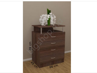 Comoda PS K-2 (4 sertare) (wenge, chamonix deschis) foto 2