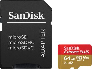 SanDisk - Extreme PLUS 64GB microSDXC UHS-I Card foto 2