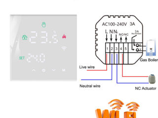 Умный терморегулятор с wifi, удаленное управление Алиса foto 5