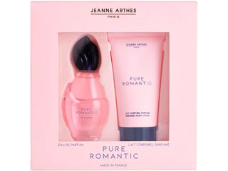 Набор духи + крем лосьон Jeanne Arthes Pure Romantic в подарочной упаковке