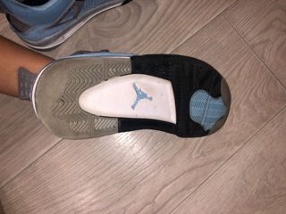 Nike jordan 4 unc blue foto 3