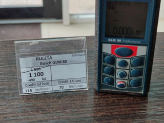 Ruleta Bosch Glm-80  1100 lei