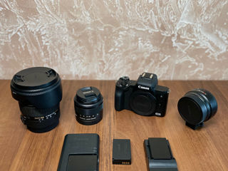 Canon m50 kit, sigma 17-50 2.8, viltrox