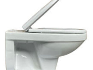 Wc-suspendat Closet suspendat cu capac microlift "RIO   / подвесной унитаз фото 2