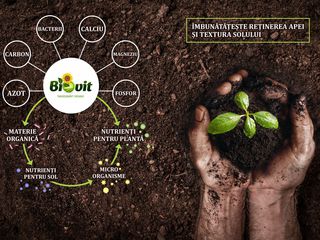 Îngrăşămint natural organic. Biovit pe bază de biohumus. Agricultura Ecologică! foto 2