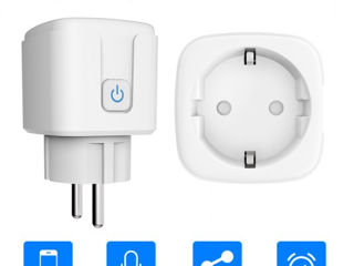 умная розетка Tuya Wi-Fi , 20А foto 2