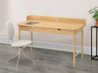 Set de mobilă pentru oficiu IKEA (Stejar/Bej)