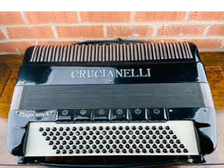 Crucianelli Magic Vox S Midi Electronic & Acoustic Accordion 120 Bass 6 Register 1500€ foto 10