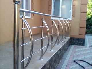 Balustrade din inox / перила из нержавейки.. foto 3