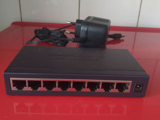 Свитч 8 портовый Asus GigaX 1008/G - 40 лей. foto 2
